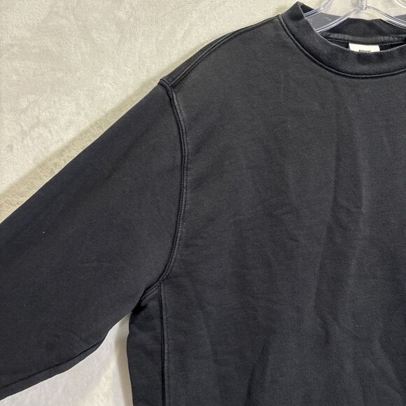 Nike Essentials French Terry Sweatshirt Embroidered Multi Logo Men's Size Large - Picture 2 of 15